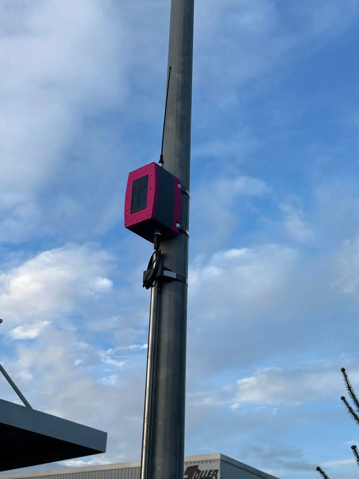 DBDS-BTM zur Bodentemperaturmessung an der Strasse