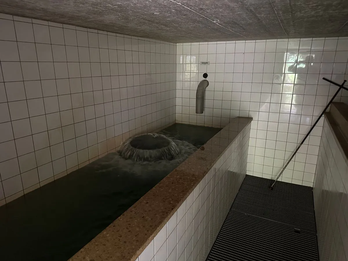 Installation der Mengenerfassung in der Brunnstube