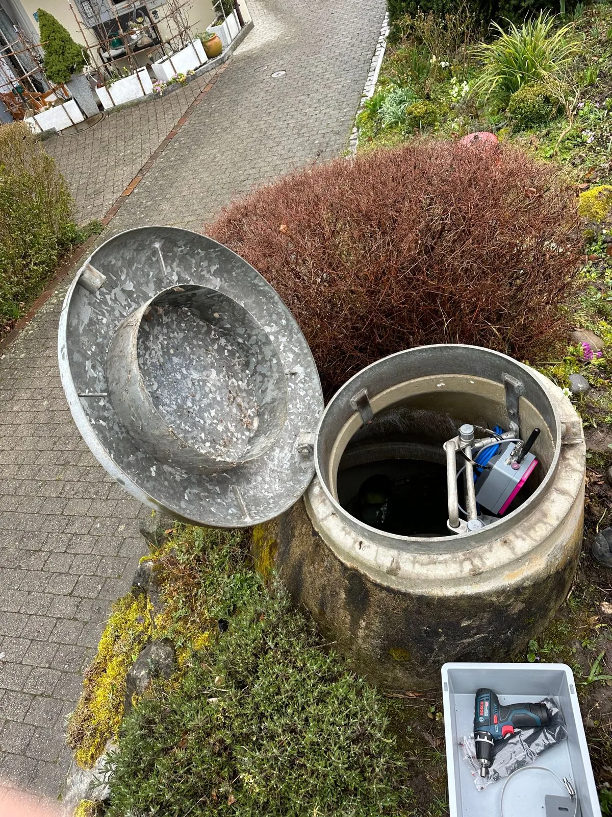 DBDS-x mit Trübungssensor in der Brunnstube