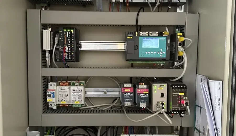 Bestehende Steuerungstechnik für die Anbindung von DBDS-Messwerten